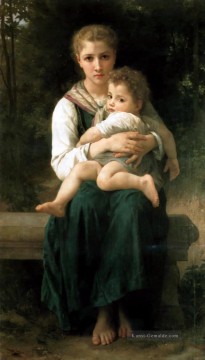 William Adolphe Bouguereau Werke - Bruder und Schwester Realismus William Adolphe Bouguereau
